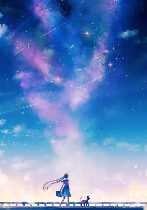 美少女战士唯美意境壁纸