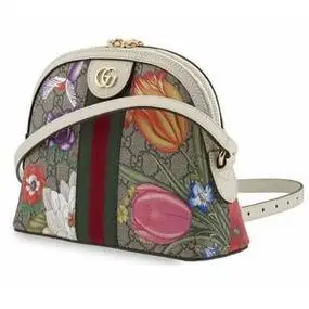 美国直邮代购正品gucci古奇女包花卉单肩斜挎包499621 hv8ac 9759