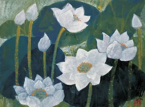 花若盛开 清风自来--林风眠笔下的荷花之美