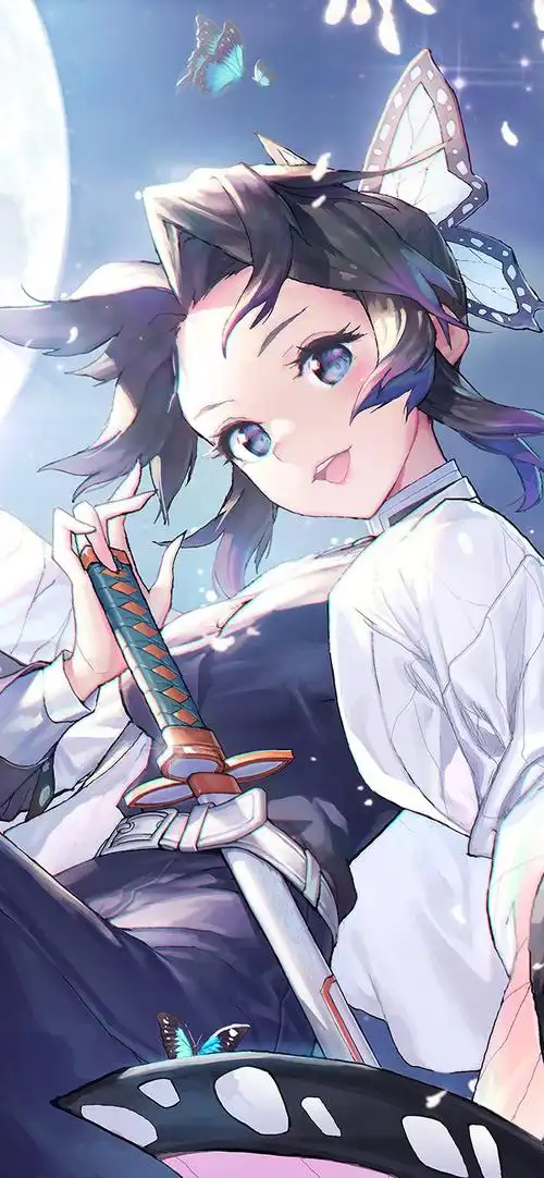 鬼灭之刃人物插画高清手机壁纸_动漫_手机壁纸下载_美桌网