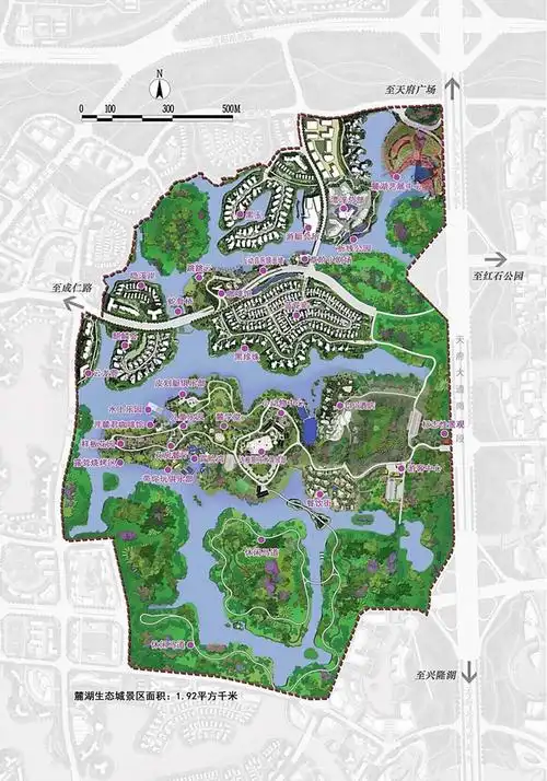 麓湖水城上的帆船游客中心hc2studio