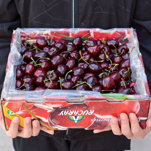 精品礼盒装5斤4j智利车厘子新鲜水果包邮大果黑珍珠樱桃进口
