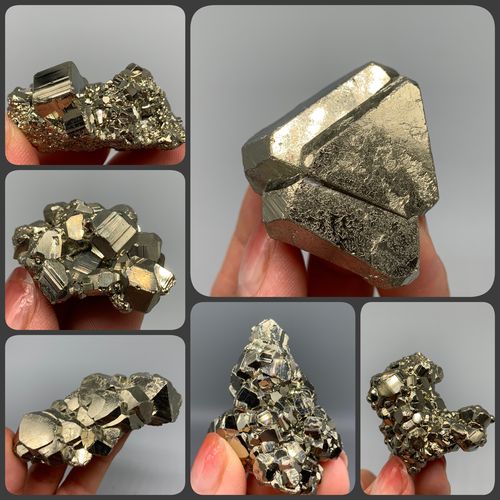 秘鲁黄铁矿  矿物晶体 矿石标本原石 奇石摆件观赏石收藏教学标本