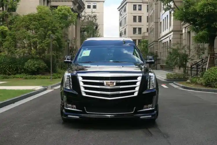 凯迪拉克总统一号商务车红色内饰经典