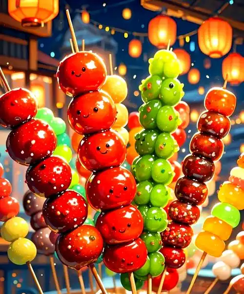 小画家探秘:冰糖葫芦的甜与酸