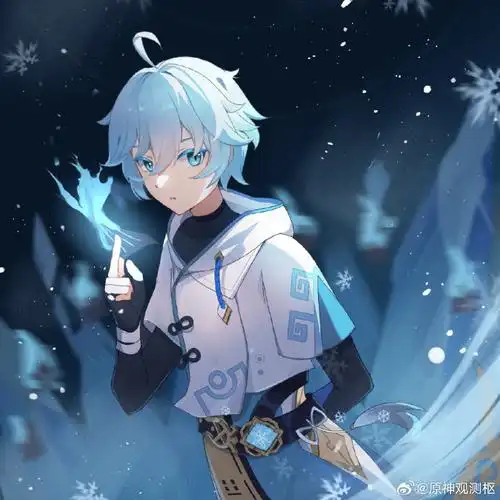 今天是重云的生日哦~观测枢的画师 山荼茶(米游社