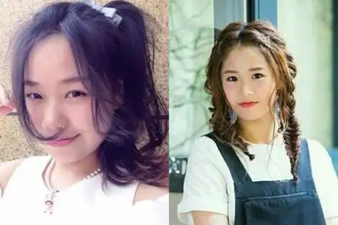 女学生如何扎马尾辫漂亮简单好打理的学生扎发