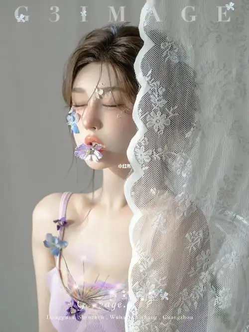 韩式鲜花少女写真女生都要尝试的风格吖
