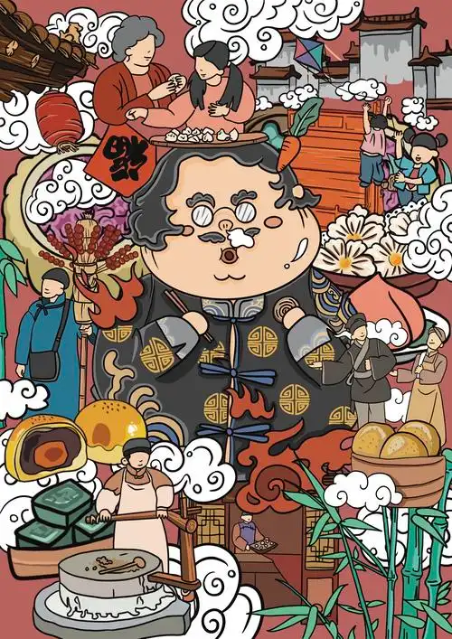 食品包装插画|插画|商业插画|远荧 - 原创作品 - 站酷 (zcool)