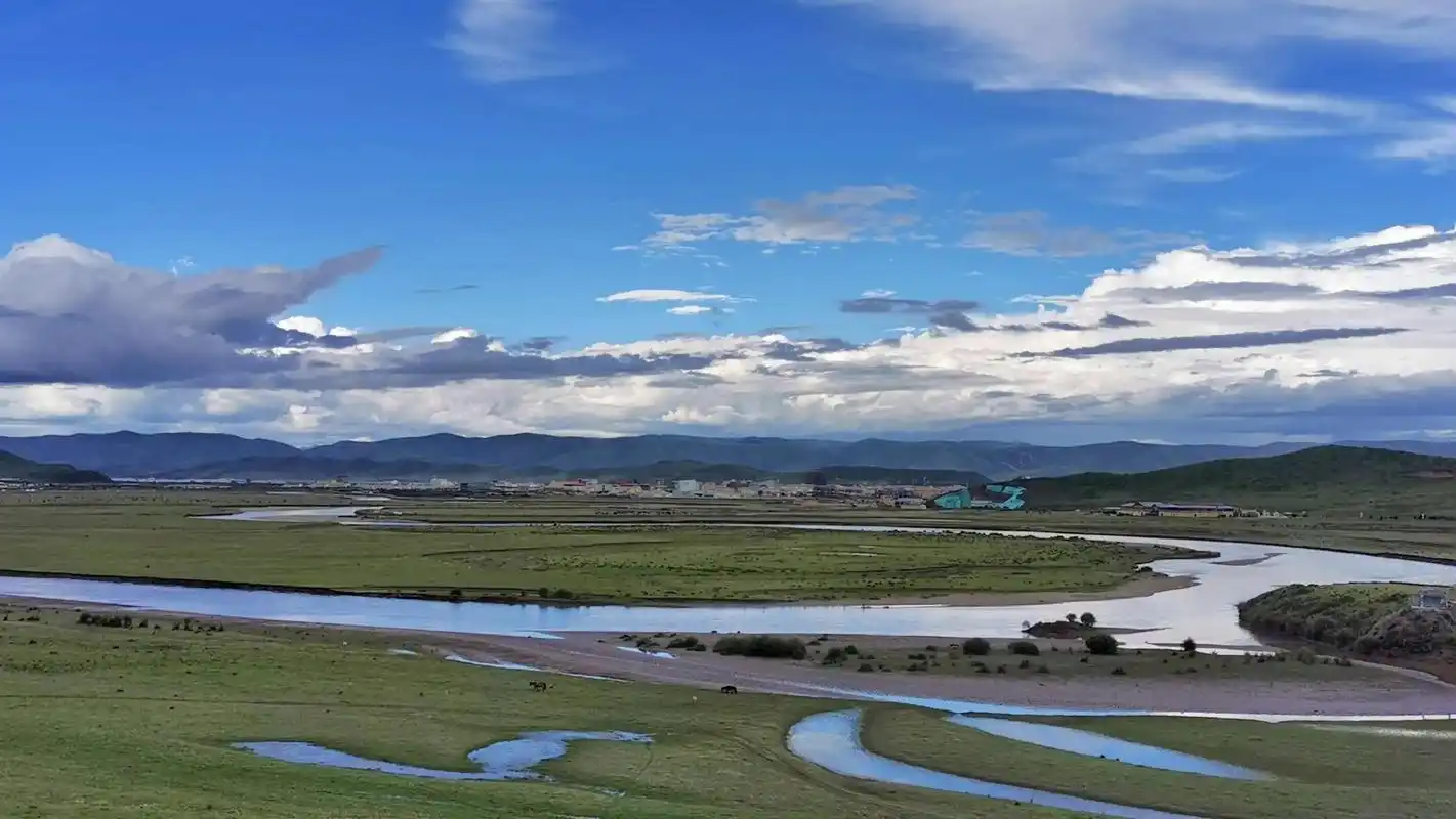 若尔盖大草原旅游景点有哪些?看看这处,了解"川西北高原绿洲"