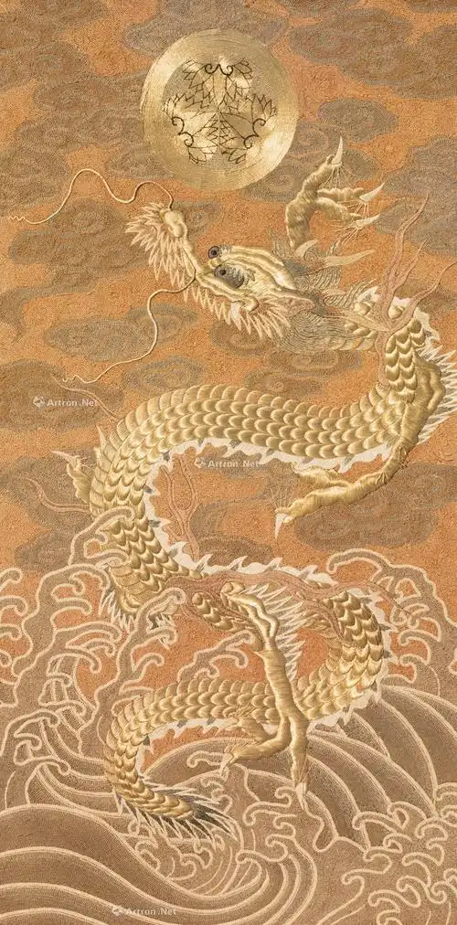 0248清盘金绣升龙