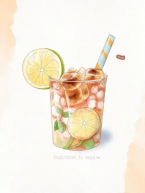 水彩饮品插画合集