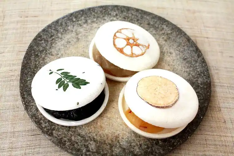 日本风格的蔬菜甜品