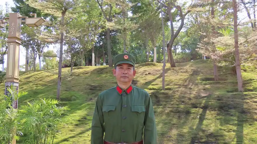 纪念武警西双版纳边防支队八0年老兵入伍四十周年活动掠影