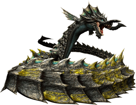 猎人:边境》中登场,目前怪物猎人中官方宣传中声称的史上最大级怪兽