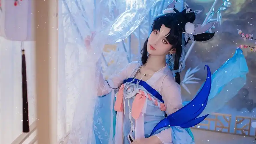 王者荣耀嫦娥如梦令cosplay高清壁纸