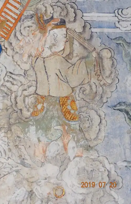 龙王庙壁画之(二):传旨官