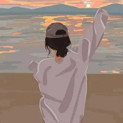 高清好看的闺蜜头像三人背影图片