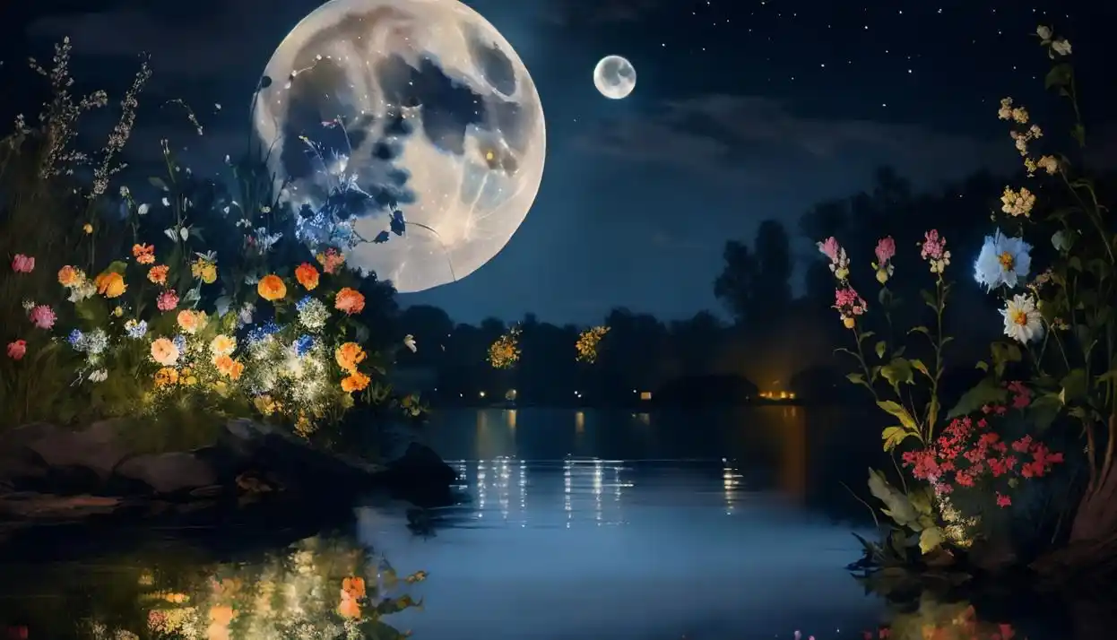 这篇孤篇压全唐的《春江花月夜》,语言优美,意境深远,令人陶醉