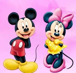 湘钰diy钻石画树脂方钻 米老鼠米奇米妮 卡通系列新款无拼接满钻