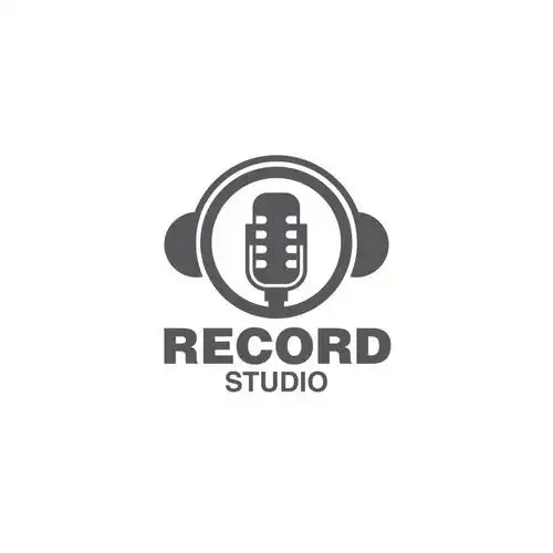 矢量的音乐logo标志