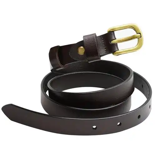 盛世尼曼复古小皮带网红同款免打孔皮女士细腰带ins风简约百搭2021