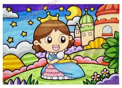 12张儿童安徒生童话主题画