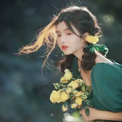 女生头像清新唯美仙气真人图片高清_女生头像_头像屋