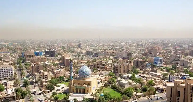 伊拉克首都巴格达,如今车水马龙,看上去不亚于我国二线城市