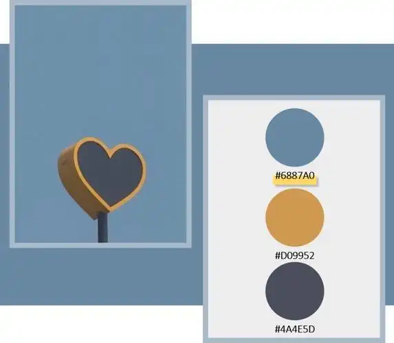 遇见色彩静谧灰蓝色予你一个可靠怀抱舒缓柔和