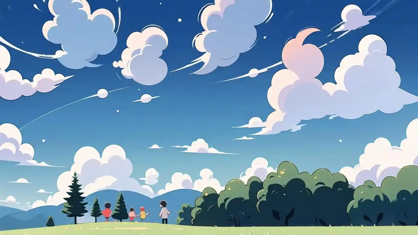 来看看这组积极向上的阳光蓝天壁纸吧!