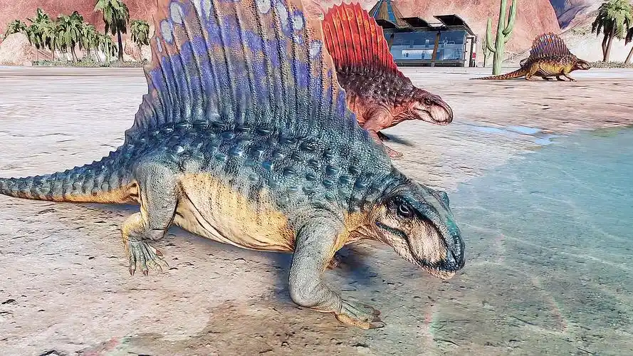 异齿龙,二叠纪盘龙类食肉动物 ~ 侏罗纪世界进化