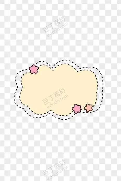 可爱卡通气泡对话框垃圾分类艺术字创意海报 png免抠元素毕业旅行