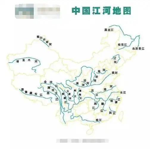 江山多娇——四龙出海看中华水系