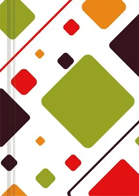 成长档案背景素材红色简约书籍封面背景小清新绿色简约书籍封面背景