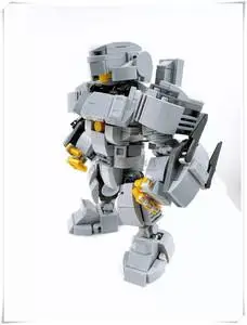 sd环太平洋尤里卡突袭者机甲moc拼装积木兼容乐高