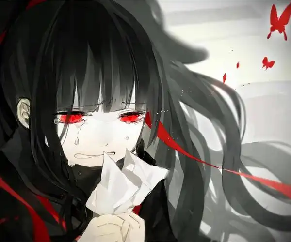 哭泣动漫少女伤感