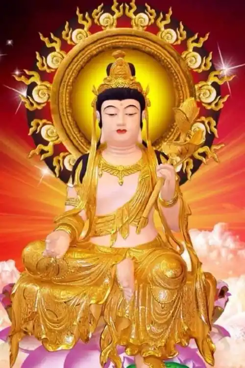 今天四月四文殊菩萨生日许个愿好愿天成