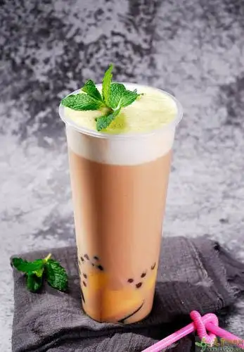 【图】鲜榨果汁香芋奶茶配方学习西安专业饮品培训班—西安天下信息网