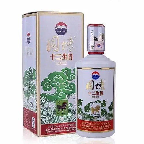 贵州茅台酒53度国博十二生肖纪念酒酱香型白酒500ml12瓶整箱装