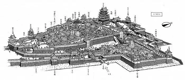 德川家康所建造的江户町 | 界面新闻