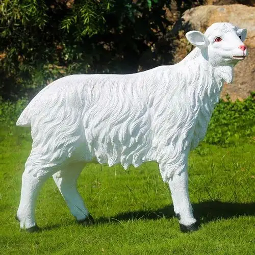 岭亿石材雕塑 玻璃钢雕塑 园林景观动物雕塑装饰摆件 厂家直销