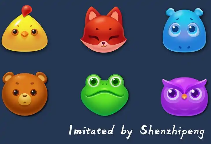 【临摹】开心消消乐