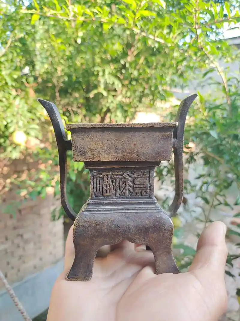 清代 铜香炉 - 抖音