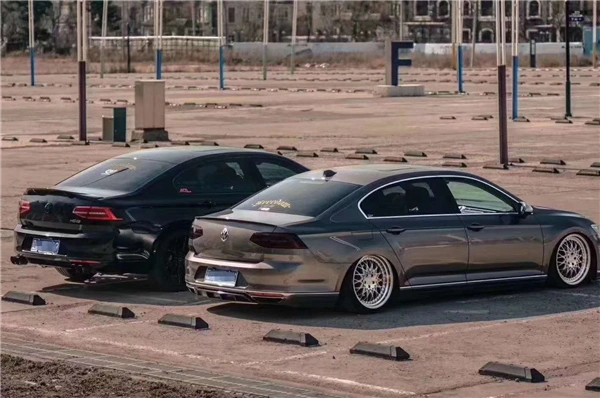 李洋讲述大众迈腾b8改装airbft气压减震器低趴效果