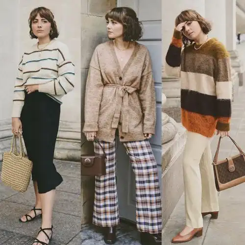 伦敦女生日常穿搭参考复古英伦风的搭配指南