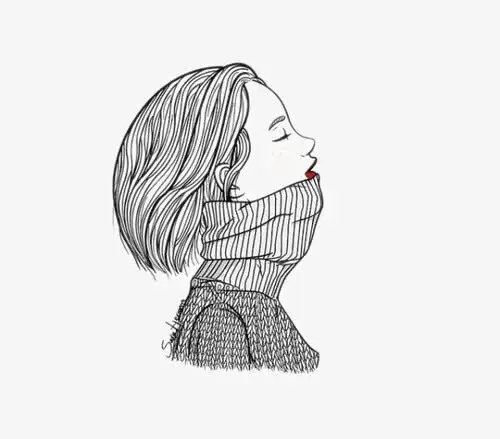 关键词 : 线描插画,手绘插画,人物插画,肖像速写,插画