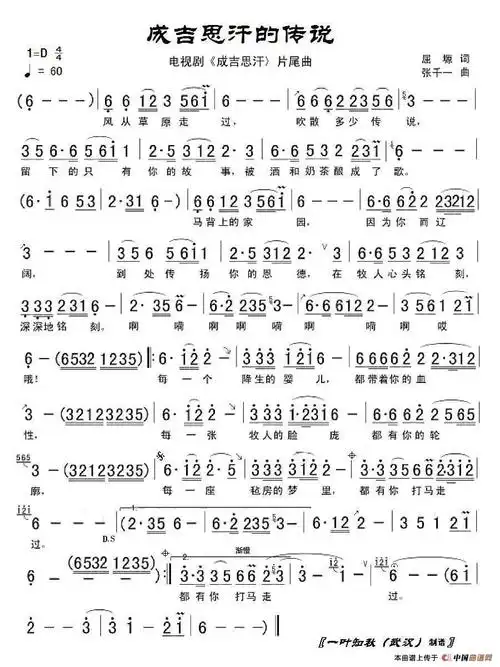 歌谱上传信息:zyjhbq(传谱)查看更多>>(传说) / zyjhbq传谱相关歌谱