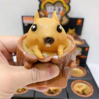 网红松老鼠杯奇葩解压玩具捏捏乐上课无聊神器办公室整蛊减压发泄