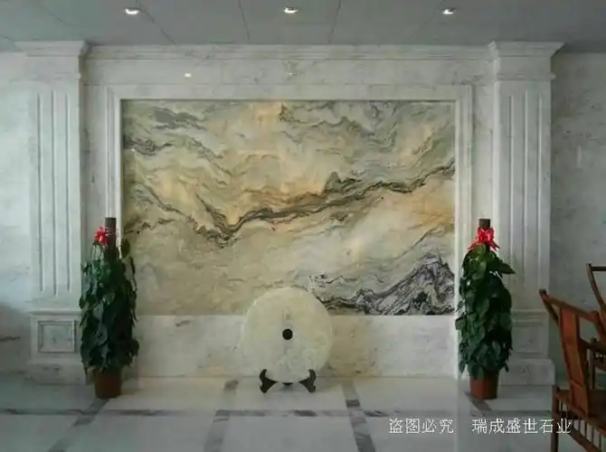 22款天然玉石背景墙